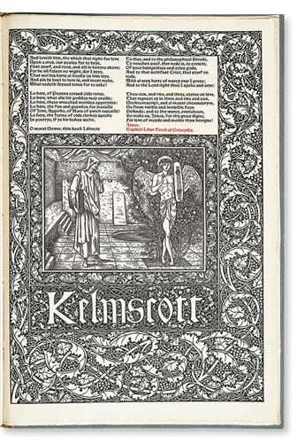 (KELMSCOTT PRESS.) Chaucer, Geoffrey. The Works of Geoffrey Chaucer now newly imprinted.